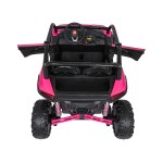 Mamido Elektrické autíčko RACING Road 2000 4x120W 24V růžové
