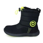 Dětské zimní barefoot boty s membránou Bugga RUBA Black B00197-10 - 27