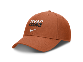 Nike Pánská kšiltovka Texas Longhorns NCAA 2026 On-Field Gameday Rise Adjustable