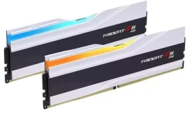 G.Skill Trident Z5 RGB 48GB (2x24GB) 8400Mhz bílá / CL40-52-52-134 / DIMM / Non-ECC / XMP 3.0 (F5-8400J4052G24GX2-TZ5RW)
