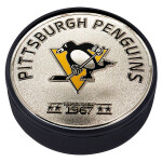 Mustang Puk Pittsburgh Penguins NHL Established Silver Medallion
