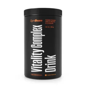 Vitality Complex Drink - GymBeam (mango marakuja, 360 g) (36631-1-360g-mango-maracuja)