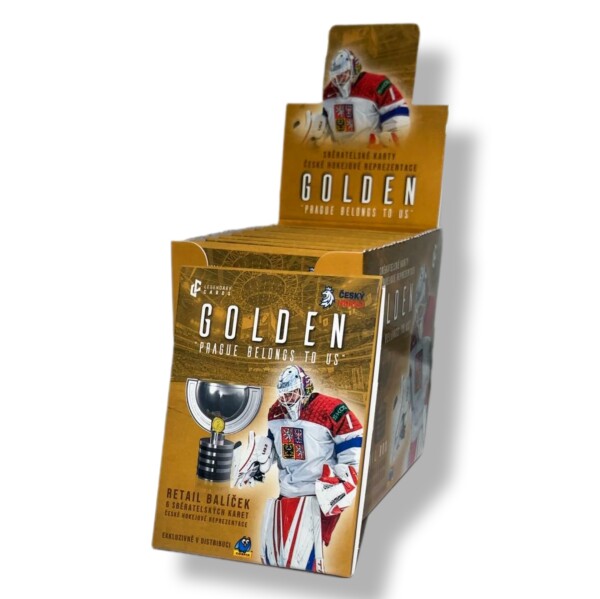 Legendary Cards Sběratelské hokejové karty Český hokej národní tým reprezentace 2024 Golden Prague Belongs To Us - Retail Box