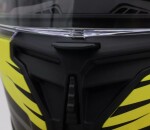 Motocyklová helma Xrc Loomis blk/wht/grey/fluo - XL / žlutá