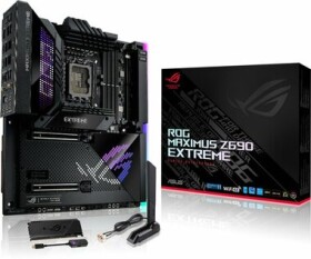 ASUS ROG MAXIMUS Z690 EXTREME / Z690 / LGA 1700 / 4x DDR5 / PCIEx16 / 1x 2.5GLAN 1x 10GLAN / Wi-Fi / E-ATX (90MB18H0-M0EAY0)