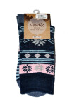 Ponožky WiK 37758 Nordic Warm And Cosy 35-42 tmavě modrá 35-38