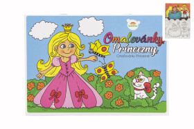 Omalovánky Princezny A5/8 listů