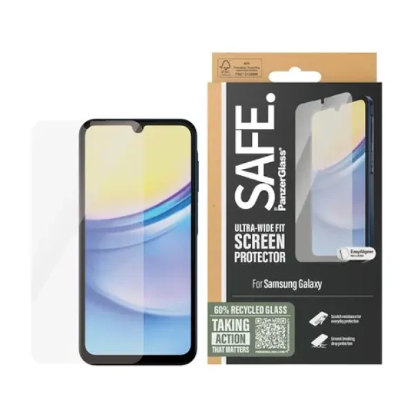 PanzerGlass Safe Ultra-Wide Fit pro Samsung Galaxy A16/A16 5G (20879961548)