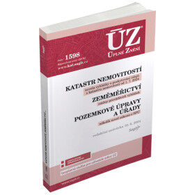 ÚZ 1598 Katastr nemovitostí