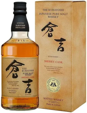 Kurayoshi Sherry Cask / Whisky Single Malt / Japonsko / 43 % / 0,7 l (4954621000900)