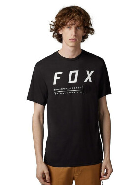 Fox Non Stop black pánské tričko krátkým rukávem