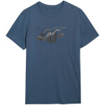 Pánské tričko 4F M2359 sea green 4FWAW25TTSHM2359 46S pánské S