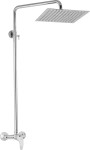 JB Sanitary Sprchová sestava s baterií SLIM s horním vývodem, 30x30cm SA 61 000 00 2