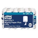 TORK 473474 Reflex papírová utěrka role se středovým odvijením 2 vrstvá modrá M3
