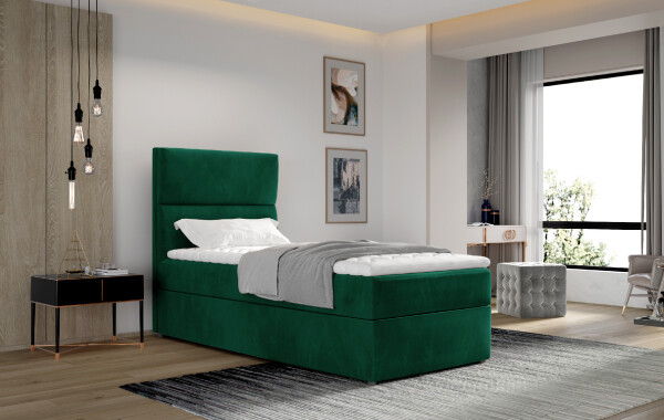 Boxspring Arco 90 Rozměr: 90 x 210 cm, látka: Monolith 37