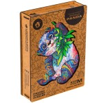 UNIDRAGON dřevěné puzzle PANDA velikost M (25x33cm) - EPEE