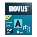 Novus tenké, drátové sponky typ A, 53 F/10 mm, 5000 ks