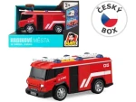Made 25233 - Auto hasiči 1:24 s bateriemi