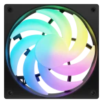 Fury SAI S12 černá / Ventilátor / 120 mm / ARGB / PWM (NGF-2410)