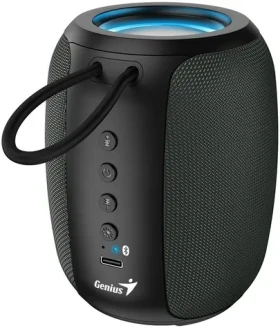 GENIUS repro SP-915BT černošedá / Bluetooth 5.3 / 5W / mikrofon / Copilot AI komunikace / USB-C nabíjení (31730052401)
