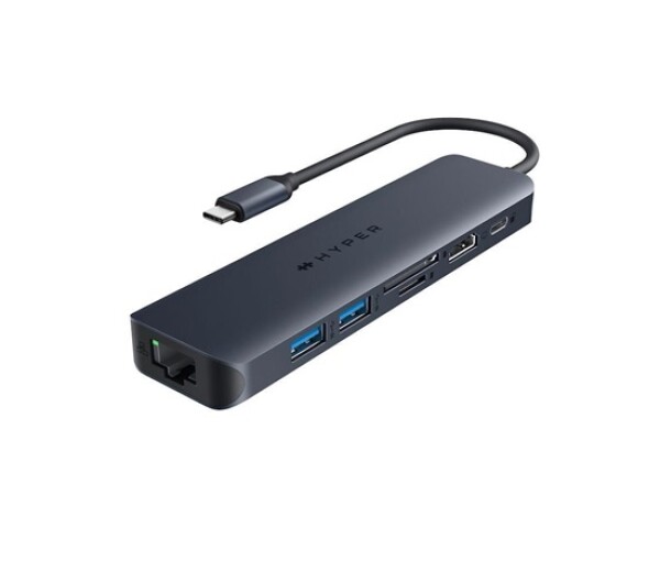 Hyper® EcoSmart™ Gen.2 USB-C 7-in-1 Hub 100W PD Pass-thru EDF_1138681