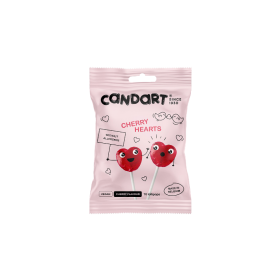 Candart Lízátka srdce 110g