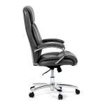 Kancelářské křeslo, houpací mechanismus, šedá ekokůže, KA-F1385 GREY