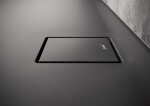 HUPPE - Sprchová vanička obdélníková Hüppe EasyFlat 140x100 cm litý mramor antracitová matná EF0217.128 EF0217.128