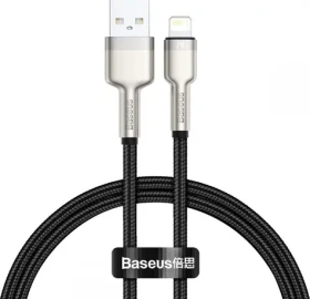 Baseus CALJK-01 Kabel USB-A (M) - Lightning (M) 0.25 m černá (CALJK-01)