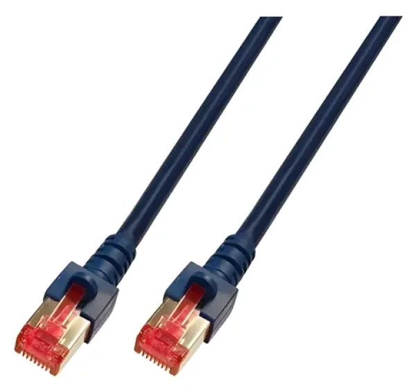 EFB černá / Patch kabel / Cat6 S/FTP / LSZH / RJ-45 / 5 m (K5515.5)