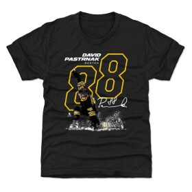 Dětské tričko Boston Bruins David Pastrnak #88 OUTLINE 500 Level Velikost: let)