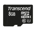 TRANSCEND MicroSDHC karta 8GB Premium, Class 10 UHS-I 300x, bez adaptéru EDF_325077
