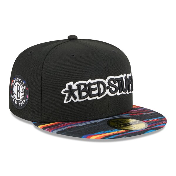 New Era Pánská kšiltovka Brooklyn Nets NBA 2025-26 City Edition 59FIFTY Fitted Velikost: 7 1/2