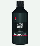 Marabu Acryl Color akrylová barva - černá 500 ml