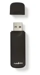 Nedis USB 3.2 čtečka paměťových karet / Čtečka karet / 5 Gbps / SD, microSD, MMC, SDHC, SDXC (CRDRU3100BK)