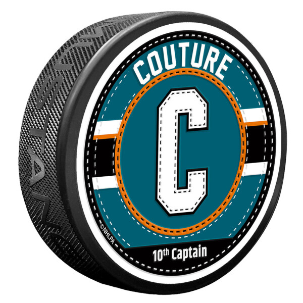 Mustang Puk San Jose Sharks NHL Captain Jersey Stitch - Logan Couture