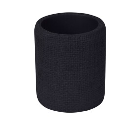 SAPHO - CRAFT sklenka na postavení, černá 8571