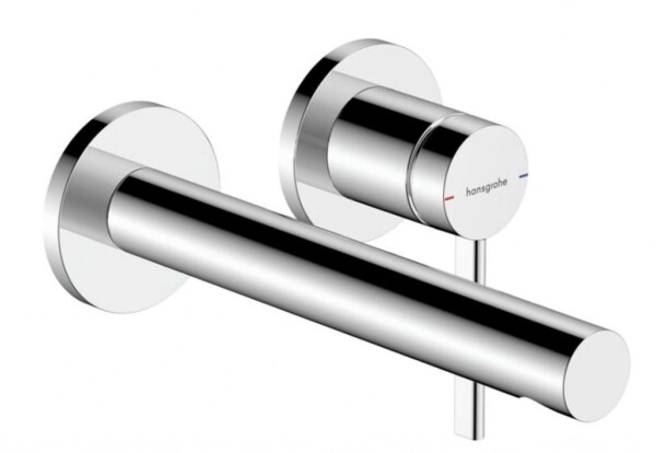 HANSGROHE - Zesis S Umyvadlová baterie pod omítku, s výpustí, 2-otvorová instalace, EcoSmart+, chrom 74750000