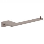 RAV Slezák - NIL - Koupelnový doplněk Držák toaletního papíru bez krytu, Metal Grey lesklá NLA0401MGL NLA0401MGL