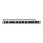 Intellinet 24-Port Cat6a Patchpanel geschirmt 1HE Kabeleinführung 90° abgewinkelt schwarz 24 portů patch panel 483 mm (1