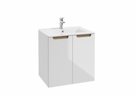 Koupelnová skříňka pod umyvadlo Naturel Stilla 60x60x45 cm bílá STILLAD06033 STILLAD06033