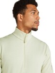 ICEBREAKER Mens 360 Realfleece Elem LS Half Z, Ashen (vzorek) velikost: M