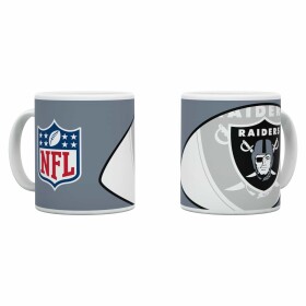 Hrnek Las Vegas Raiders NFL Shadow Logo & Shield (330 ml)