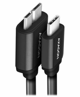 AXAGON BUMM3-CM10AB SPEED Datový kabel USB-C 3.2 - microUSB 1m černá (BUMM3-CM10AB)