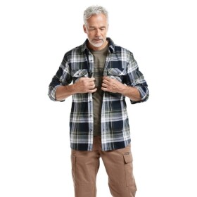 Bushman Pánská flanelová košile Atuat, zelená XL
