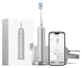 Laifen Wave Pro LFTB02-A stříbrná / Elektrický zubní kartáček / oscilační / 66 000 pohybů/min / Bluetooth / IPX8