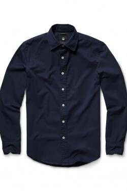 Shirt - G-STAR Bristum shirt l/s dark blue black