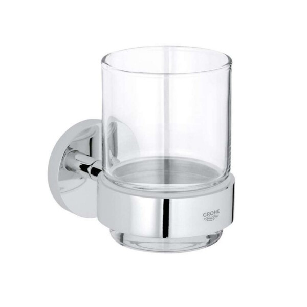GROHE - Essentials Sklenička s držákem, chrom 40447001