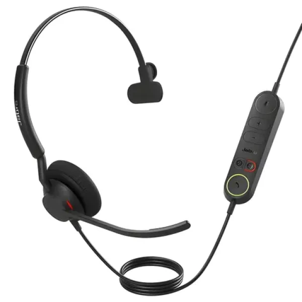 Jabra Engage 40 Link černá / Mono sluchátko / mikrofon / USB-A / UC (4093-419-279)
