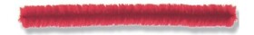 Heyda Plyšový drát 10 ks 8 mm 50 cm červený